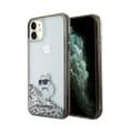 Pikkukuva 1 / 8: Karl Lagerfeld Liquid Glitter Choupette - iPhone 11 -kotelo (läpinäkyvä)