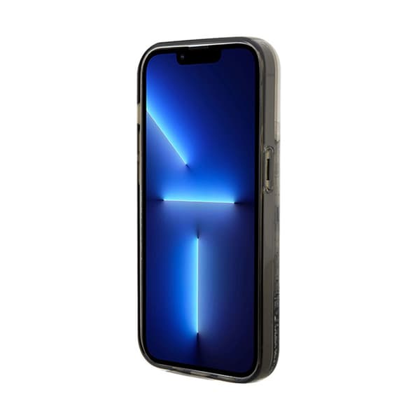 Karl Lagerfeld Liquid Glitter Choupette - iPhone 14 Pro etui (gennemsigtig)