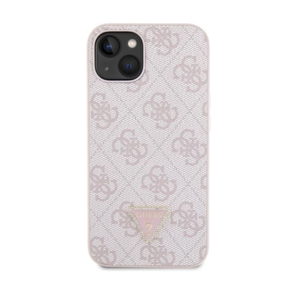 Guess Crossbody 4G metallogo - iPhone 14 Pro Max etui (pink)