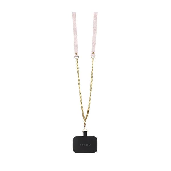 Guess Crossbody 4G metallogo - iPhone 14 Pro Max etui (pink)