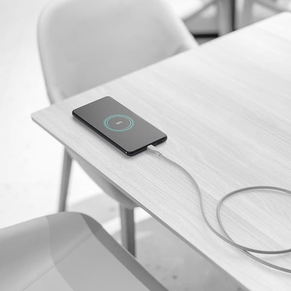 Cellularline blødt kabel - USB-C til USB-C-kabel 1,2 m (grå)