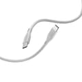 Miniatyrbillede 1 af 5: Cellularline blødt kabel - USB-C til USB-C-kabel 1,2 m (grå)