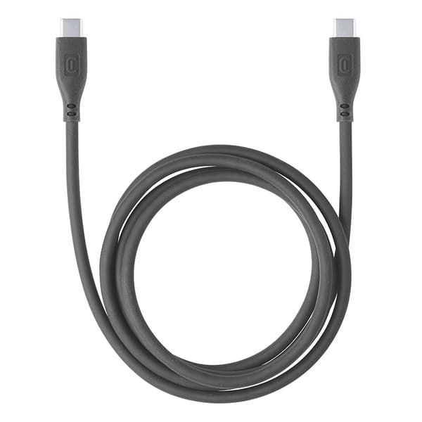 Cellularline blødt kabel - USB-C til USB-C-kabel 1,2 m (sort)