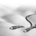 Miniatyrbillede 2 af 5: Cellularline blødt kabel - USB-C til USB-C-kabel 1,2 m (sort)