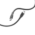 Miniatyrbillede 1 af 5: Cellularline blødt kabel - USB-C til USB-C-kabel 1,2 m (sort)