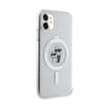 Miniatyrbillede 4 af 8: Karl Lagerfeld Karl & Choupette Glitter MagSafe - iPhone 11 etui (gennemsigtig)