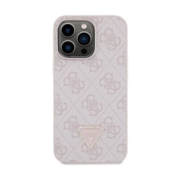 Guess Crossbody 4G metallogo - iPhone 13 Pro Max etui (pink)