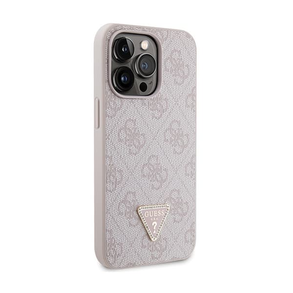 Guess Crossbody 4G metallogo - iPhone 13 Pro Max etui (pink)