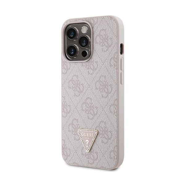 Guess Crossbody 4G metallogo - iPhone 13 Pro Max etui (pink)