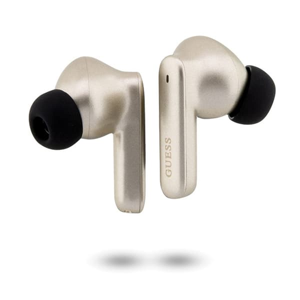 Guess True Wireless Classic EST BT5.3 - TWS hovedtelefoner + opladningsetui (guld)