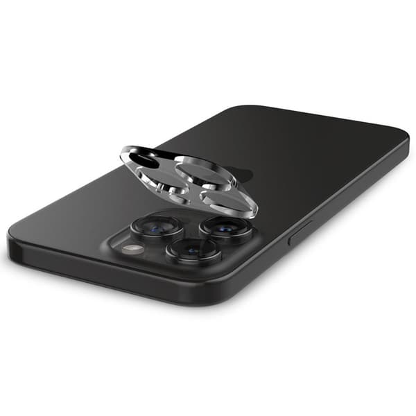 Spigen Optik.TR kamerasuoja - linssin suojalasi iPhone 15 Pro / 15 Pro Max / iPhone 14 Pro / 14 Pro Max (2 kpl) (läpinäkyvä)