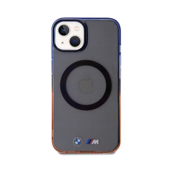 BMW Gradient Bumper MagSafe - iPhone 15 -kotelo (harmaa)
