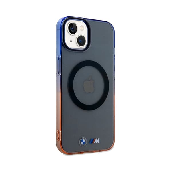 BMW Gradient Bumper MagSafe - iPhone 15 -kotelo (harmaa)