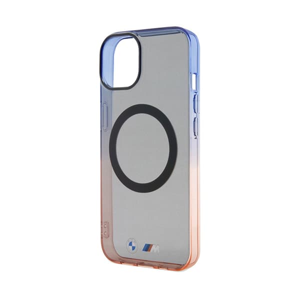 BMW Gradient Bumper MagSafe - iPhone 15 -kotelo (harmaa)