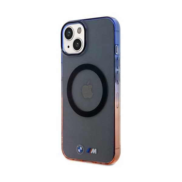 BMW Gradient Bumper MagSafe - iPhone 15 -kotelo (harmaa)