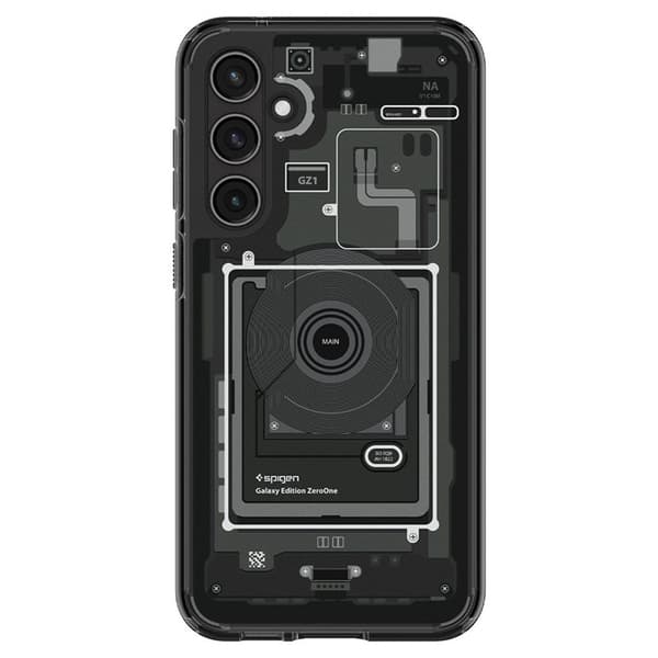 Spigen Ultra Hybrid - Suojakuori Samsung Galaxy S23 FE:lle (Zero One)