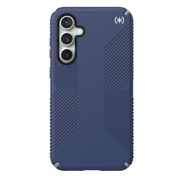 Speck Presidio2 Grip - Samsung Galaxy S23 FE-fodral (kustblå/svart/vit)