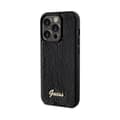Miniatyrbillede 2 af 8: Guess Sequin Script Metal - iPhone 14 Pro-cover (sort)