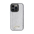 Miniatyrbillede 3 af 8: Guess Sequin Script Metal - iPhone 14 Pro etui (sølv)