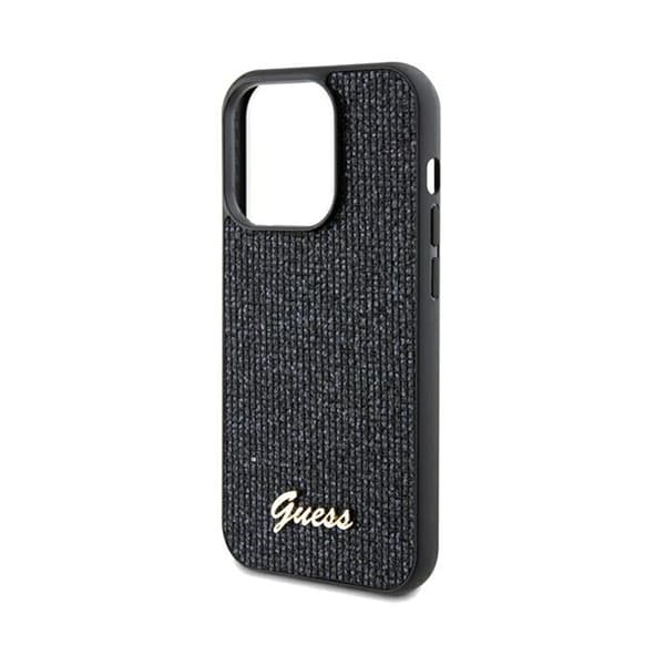 Guess Disco Metal Script - iPhone 13 Pro-cover (sort)