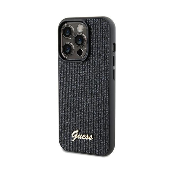 Guess Disco Metal Script - iPhone 13 Pro-cover (sort)