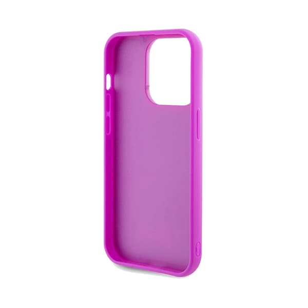 Guess Disco Metal Script - iPhone 14 Pro-cover (fuchsia)