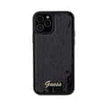 Miniatyrbillede 3 af 8: Guess Sequin Script Metal - iPhone 12 / iPhone 12 Pro etui (sort)
