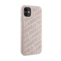 Miniatyrbild 4 av 8: Karl Lagerfeld Quilted K-mönster - iPhone 11-fodral (rosa)