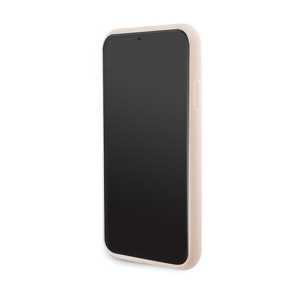 Karl Lagerfeld Quilted K-mönster - iPhone 11-fodral (rosa)