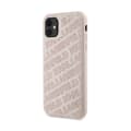 Miniatyrbild 2 av 8: Karl Lagerfeld Quilted K-mönster - iPhone 11-fodral (rosa)
