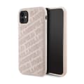 Miniatyrbild 1 av 8: Karl Lagerfeld Quilted K-mönster - iPhone 11-fodral (rosa)