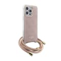 Miniatyrbillede 3 af 7: Guess Crossbody Cord 4G Print - iPhone 15 Pro-cover (Pink)