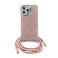 Miniatyrbillede 2 af 7: Guess Crossbody Cord 4G Print - iPhone 15 Pro-cover (Pink)