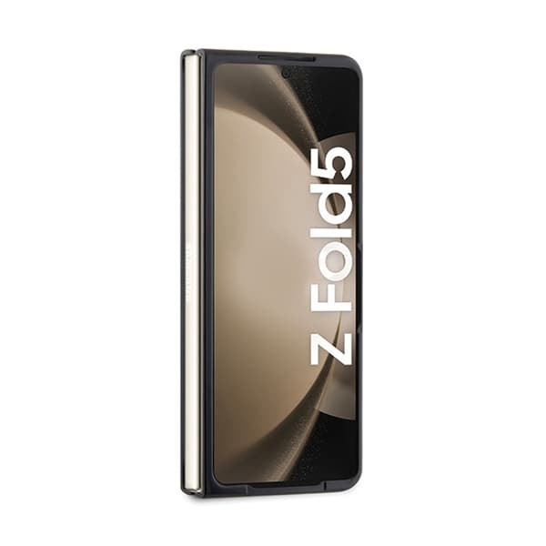 BMW Leather Carbon - Samsung Galaxy Z Fold 5 -kotelo (musta)