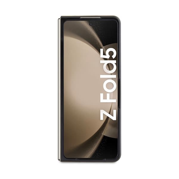 BMW Leather Carbon - Samsung Galaxy Z Fold 5 -kotelo (musta)
