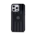 Pikkukuva 3 / 8: Mercedes Double Layer Crossed Lines MagSafe - iPhone 15 Pro Max -kotelo (musta)