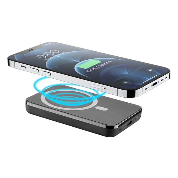 Cellularline MAG 5000 - Induktionsströmbank 5000mAh 7,5W MagSafe (svart)
