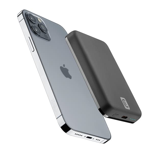 Cellularline MAG 5000 - Induktionsströmbank 5000mAh 7,5W MagSafe (svart)