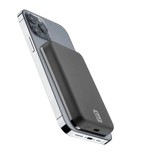 Cellularline MAG 5000 - Induktionsströmbank 5000mAh 7,5W MagSafe (svart)