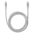 Miniatyrbillede 4 af 5: Cellularline Soft Cable - MFi-certificeret USB-C til Lightning-kabel 1,2 m (grå)