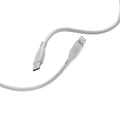 Miniatyrbillede 1 af 5: Cellularline Soft Cable - MFi-certificeret USB-C til Lightning-kabel 1,2 m (grå)