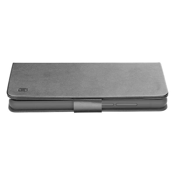Cellularline Book Agenda - iPhone 15 Pro-etui med MICROBAN-coating (sort)