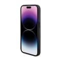 Miniatyrbild 6 av 9: Guess Grip Stand 4G Triangle Strass-logotyp - iPhone 15 Pro-fodral (svart)