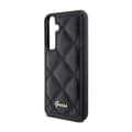 Miniatyrbillede 5 af 7: Guess Quiltet metallogo - Samsung Galaxy S23 FE etui (sort)