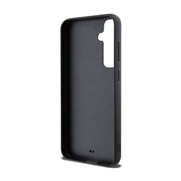 Guess Quiltet metallogo - Samsung Galaxy S23 FE etui (sort)