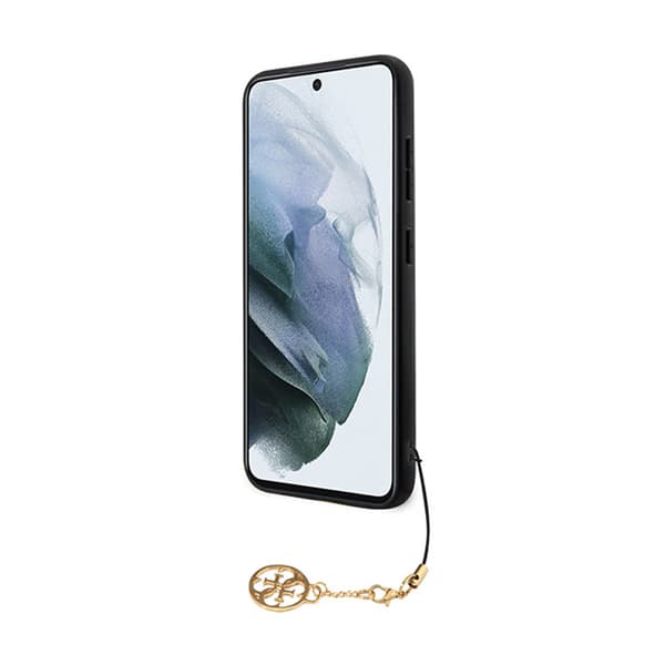 Guess 4G Charms Collection - Samsung Galaxy S24+ etui (sort)