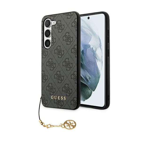 Guess 4G Charms Collection - Samsung Galaxy S24+ etui (sort)