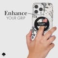 Pikkukuva 5 / 7: Kate Spade New York Magnetic Loop Grip - MagSafe Finger Grip (musta)