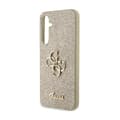 Miniatyrbild 4 av 6: Guess Glitter Script Big 4G - Samsung Galaxy S23 FE-fodral (guld)