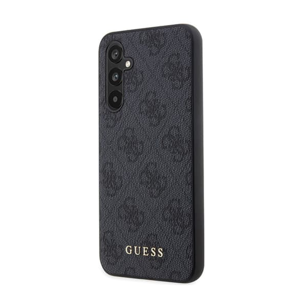 Guess 4G Metal Guld Logo - Samsung Galaxy S23 FE Cover (Grå)